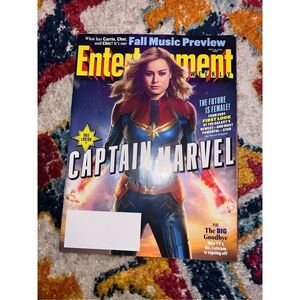 Brie Larson Entertainment Weekly 2018 Subscriber Captain Marvel Big Bang Theory